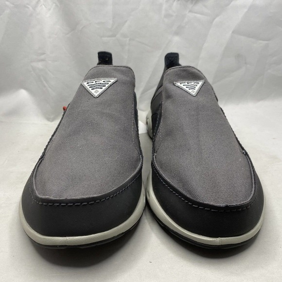 *Mismatch Columbia Bahama Vent PFG Gray Boat Shoes Mens Size 14 Right/ 12 Left - Picture 4 of 11